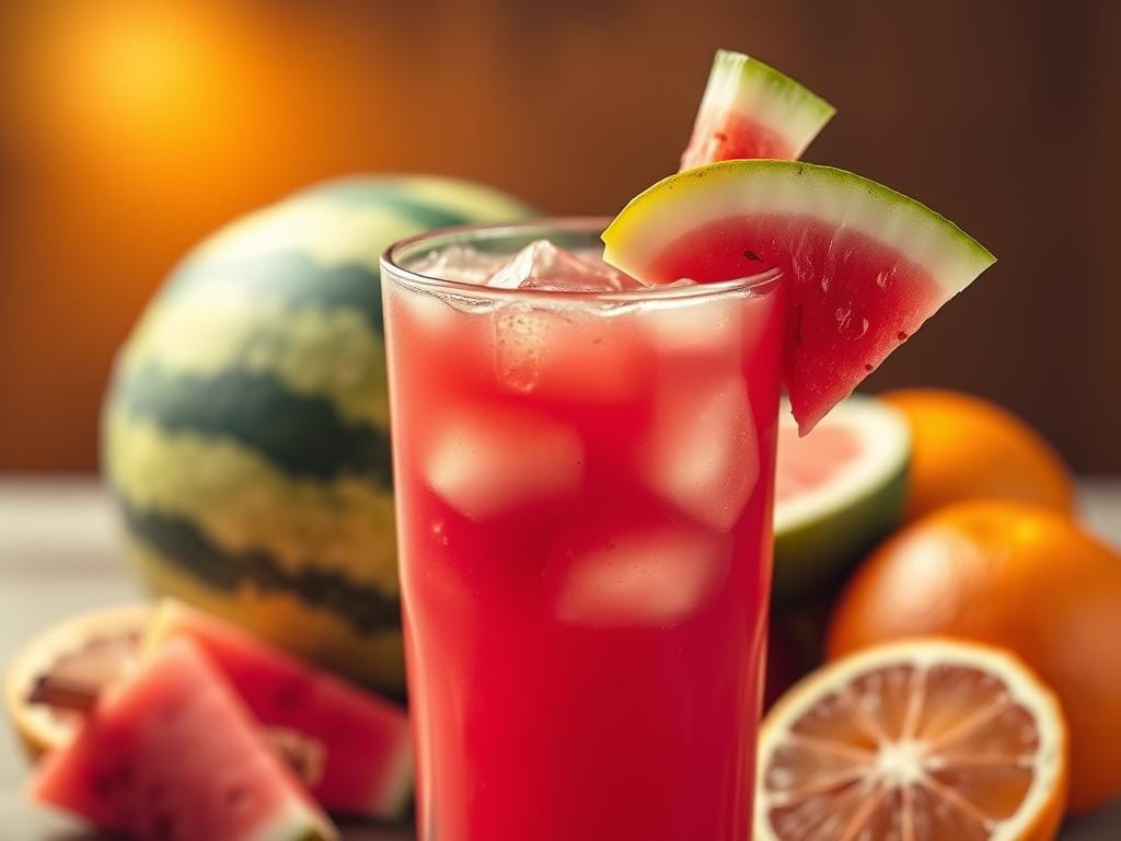 Suco de Melancia com Laranja e Canela: Receita Fácil, Refrescante e Afrodisíaca